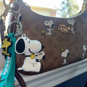 Coach Brown Snoopy Design Bag